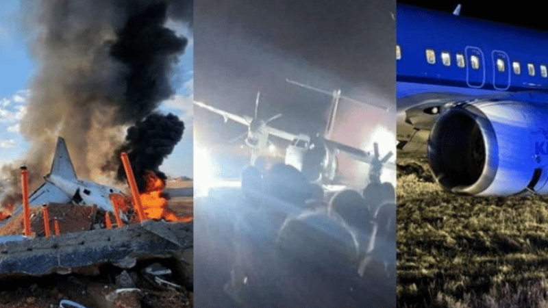 Tragedias y emergencias en la aviación: Tres accidentes aéreos conmocionan al mundo - Imagen