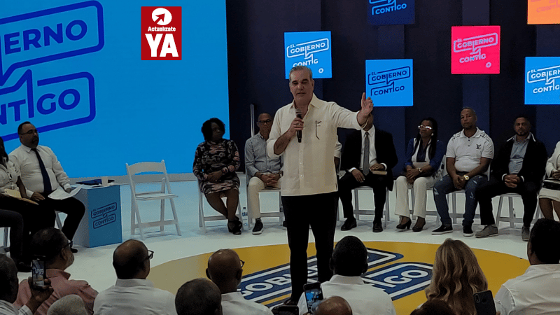 Presidente Abinader lanza el programa “El Gobierno Contigo” en Santo Domingo Norte - Imagen