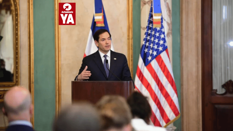 Marco Rubio reafirma apoyo de Estados Unidos al desarrollo de recursos en la República Dominicana - Imagen