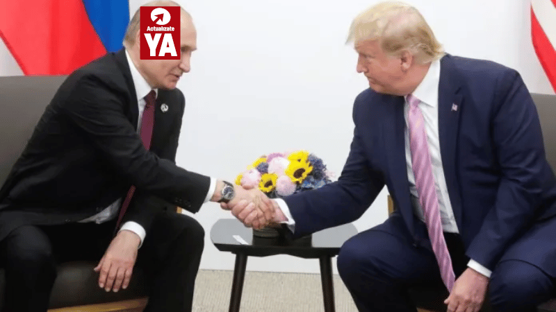 Donald Trump anuncia posible reunión con Vladimir Putin para negociar la paz en Ucrania - Imagen