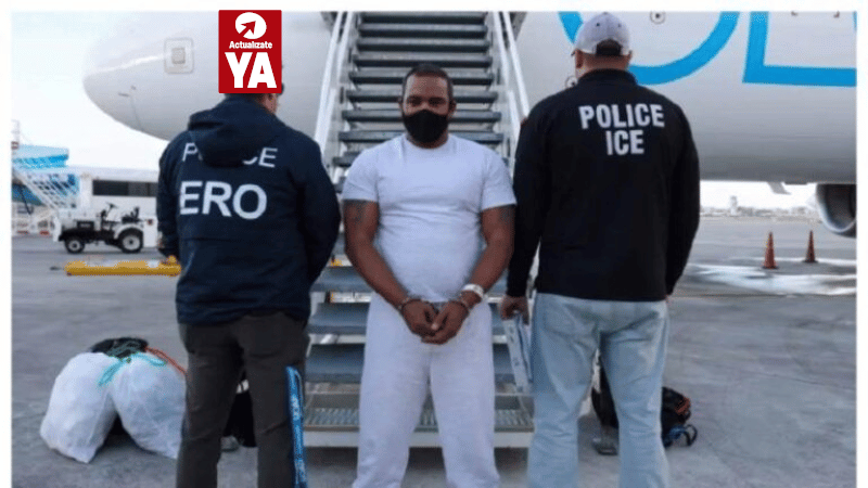 ICE Deporta a Ciudadano Dominicano Buscado por Tráfico de Personas - Imagen