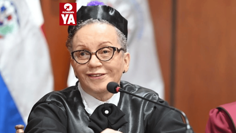 Tribunal Constitucional reconoce a la magistrada Miriam Germán Brito en el Día Internacional de las Juezas - Imagen