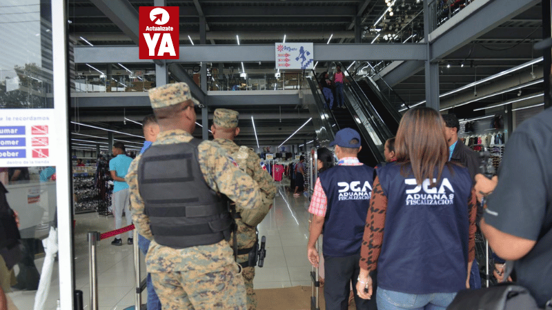 DGA Fiscaliza Tiendas Chinas en Santo Domingo por Irregularidades en Importaciones - Imagen