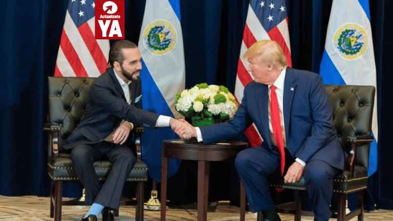 Trump y Bukele se Reúnen en Washington con la Repatriación de Salvadoreño en la Agenda - Imagen