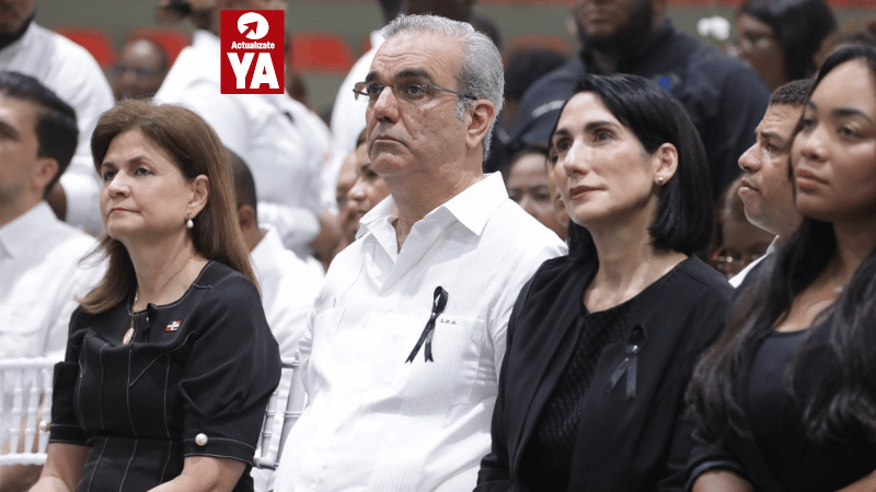 Presidente Abinader encabeza acto memorial por víctimas de tragedia en discoteca Jet Set - Imagen