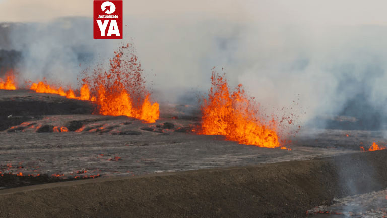 Erupción volcánica en Islandia obliga a evacuar comunidad cercana - Imagen