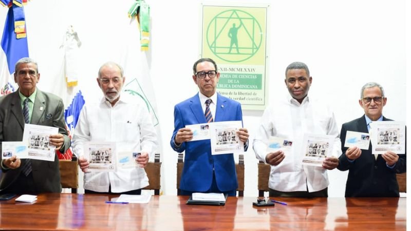 INPOSDOM y la Academia de Ciencias ponen en circulación emisiones postales en homenaje a científicos dominicanos y a la Dra. Idelisa Bonnelly - Imagen